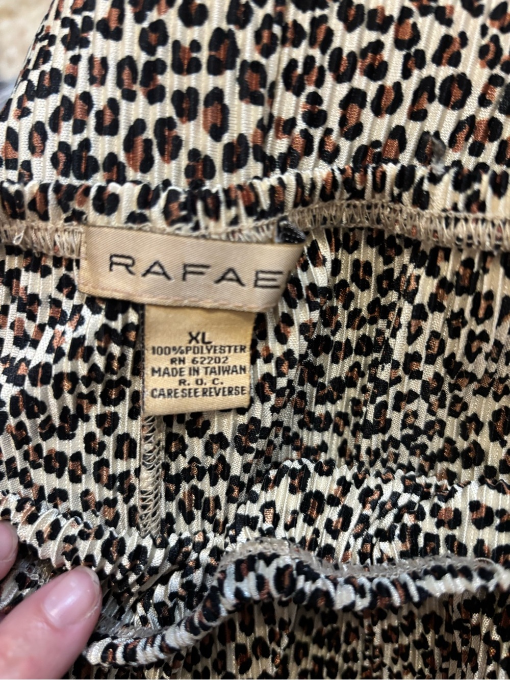 Leopard Print Straight Maxi Skirt - Picture 3 of 5